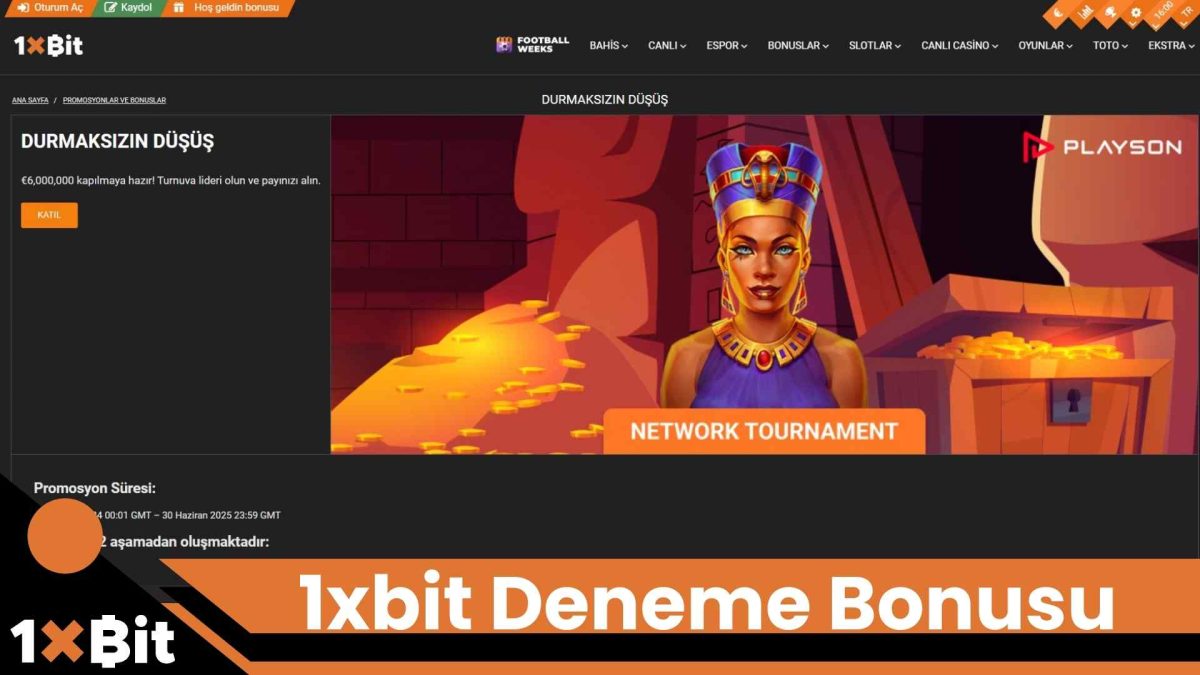 1xbit Deneme Bonusu