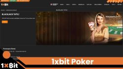1xbit Poker