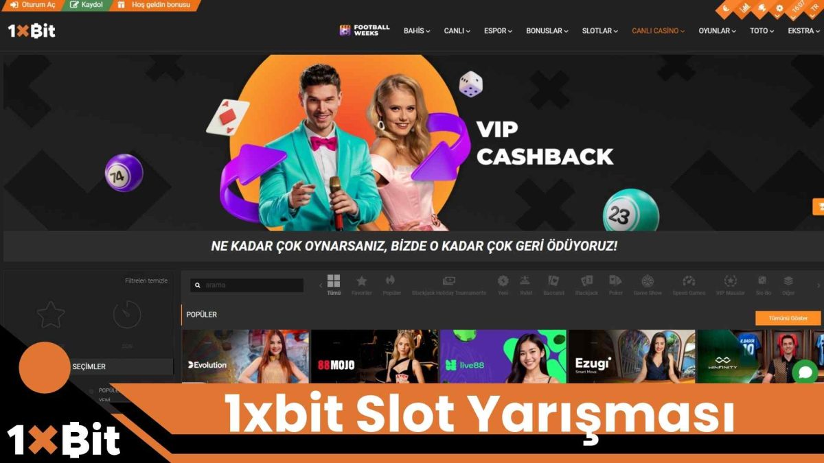 1xbit Slot Yarışması